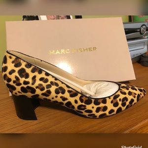 Marc Fisher Haircalf Pointy Toe Pumps